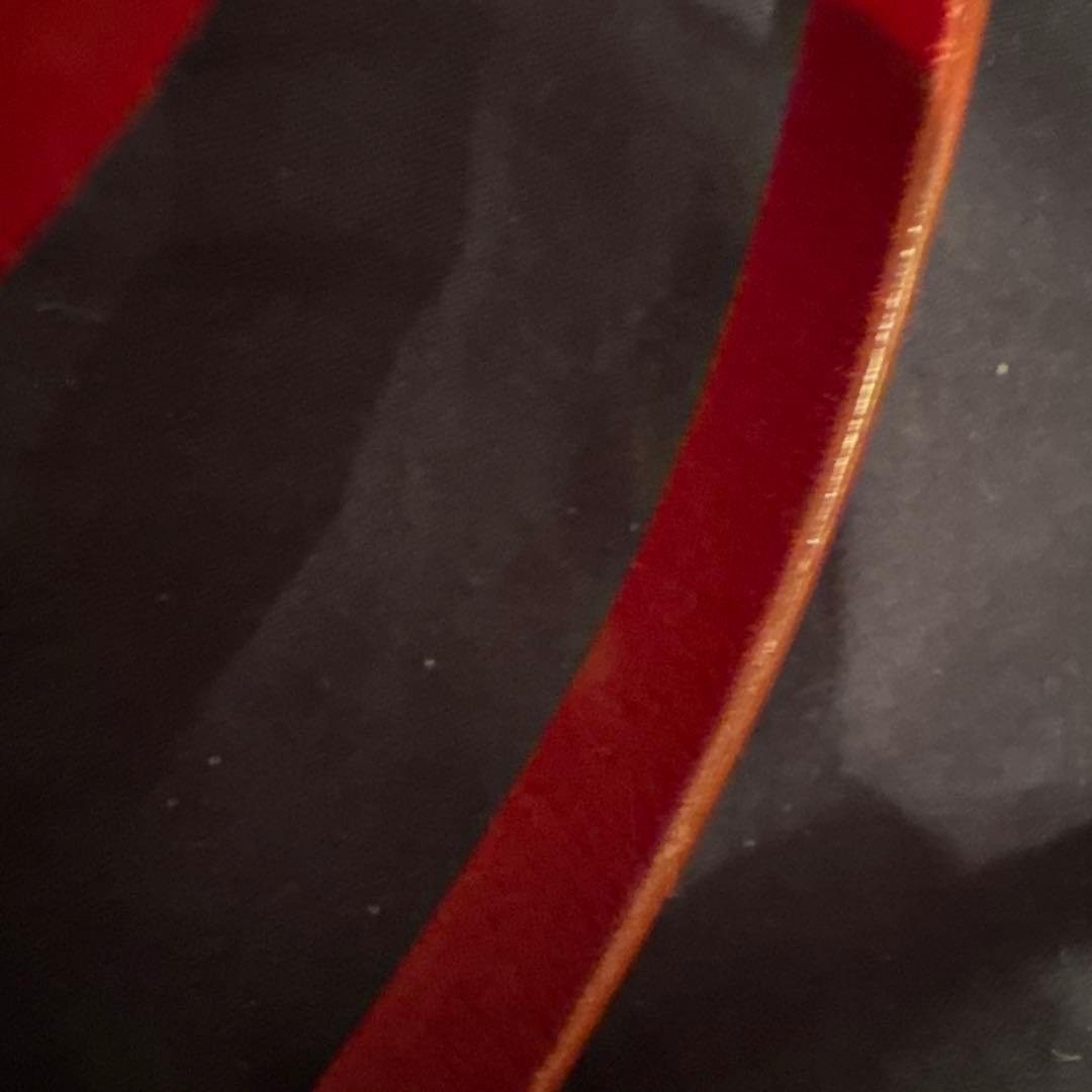 06SS ディオールオム　サスペンダー　ワインレッド　エディ期　Dior