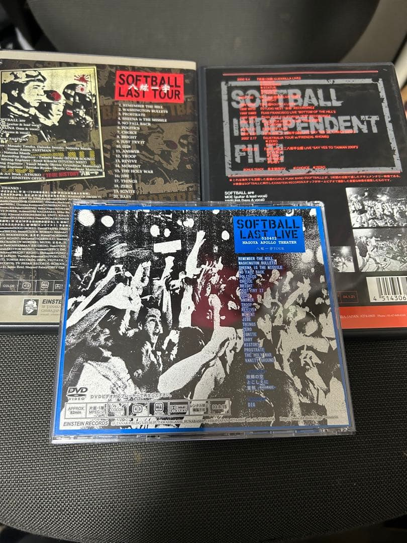 限定５００枚ファンクラブ限定品SOFTBALL LAST LIVE /他②枚