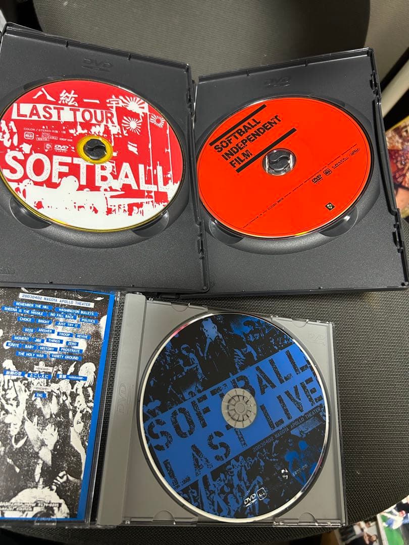 限定５００枚ファンクラブ限定品SOFTBALL LAST LIVE /他②枚