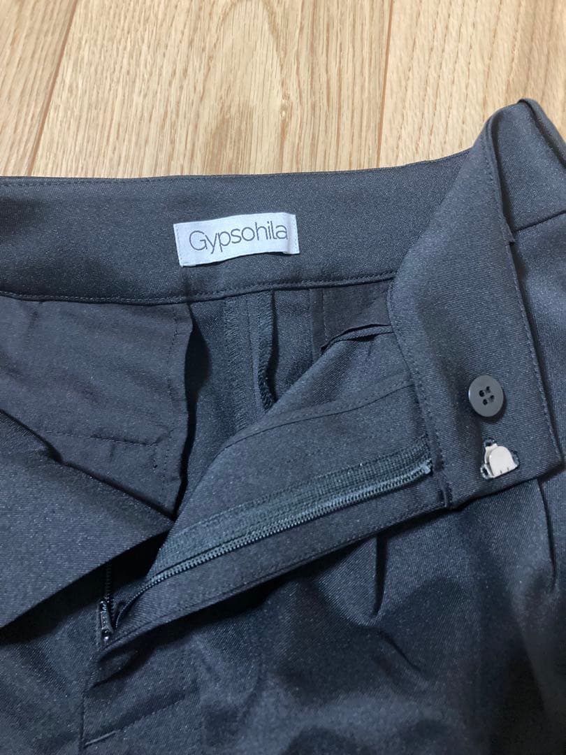 gypsohila just half pants 36 ブラック