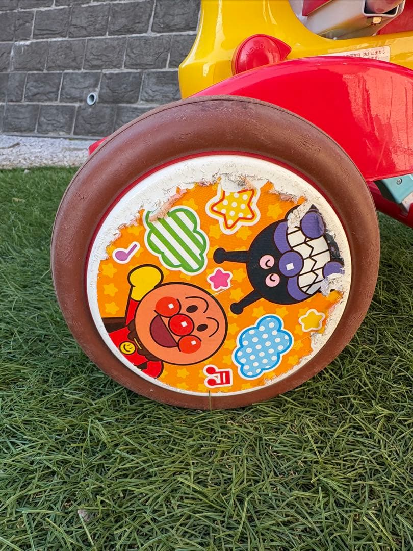お値下げ✩それいけ！アンパンマン オールインワンUPII 折りたたみ三輪車