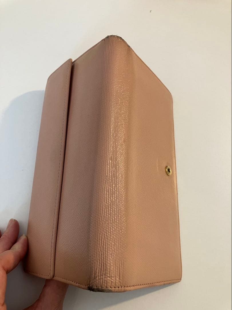 ぷりん CHANEL シャネル　長財布　ココマーク　ピンク