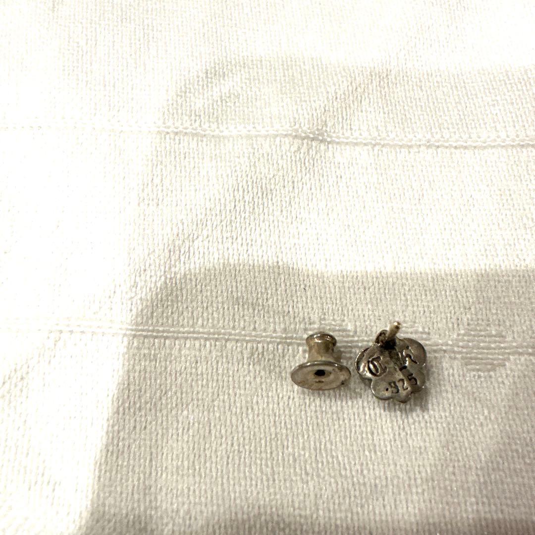 クロムハーツ　シルバー925 フルール・ド・リス ピアス(片耳用)