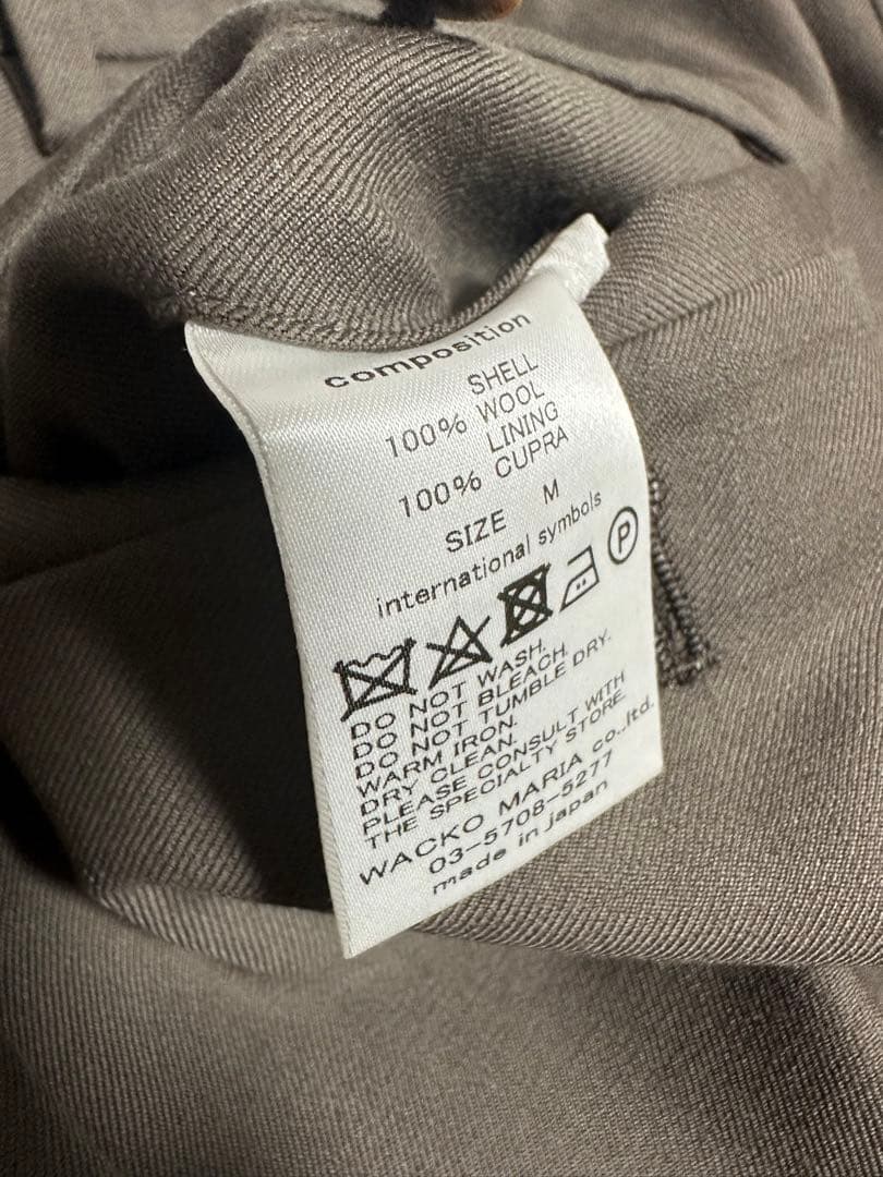 WACKO MARIA wackomaria ゼニア スラックス