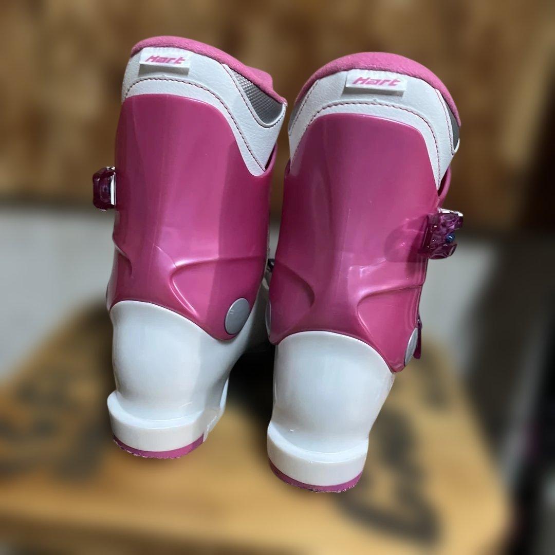 キッズスキー3点セット黒ピンク