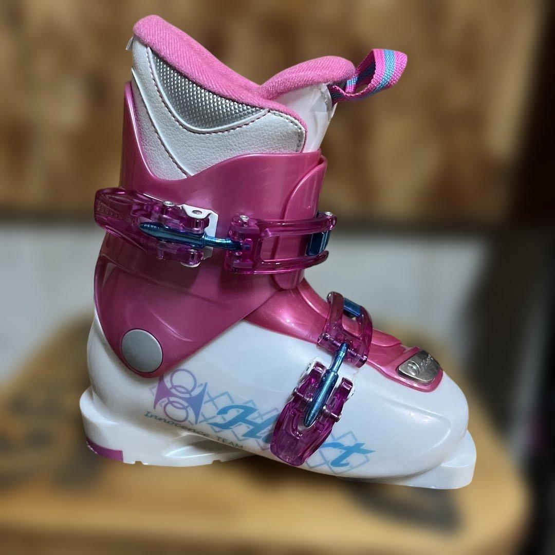 キッズスキー3点セット黒ピンク