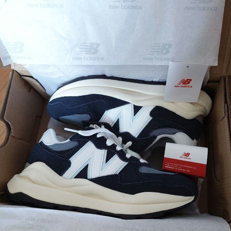 ブラマンシェ★ New Balance M5740 ネイビー 23.5美品