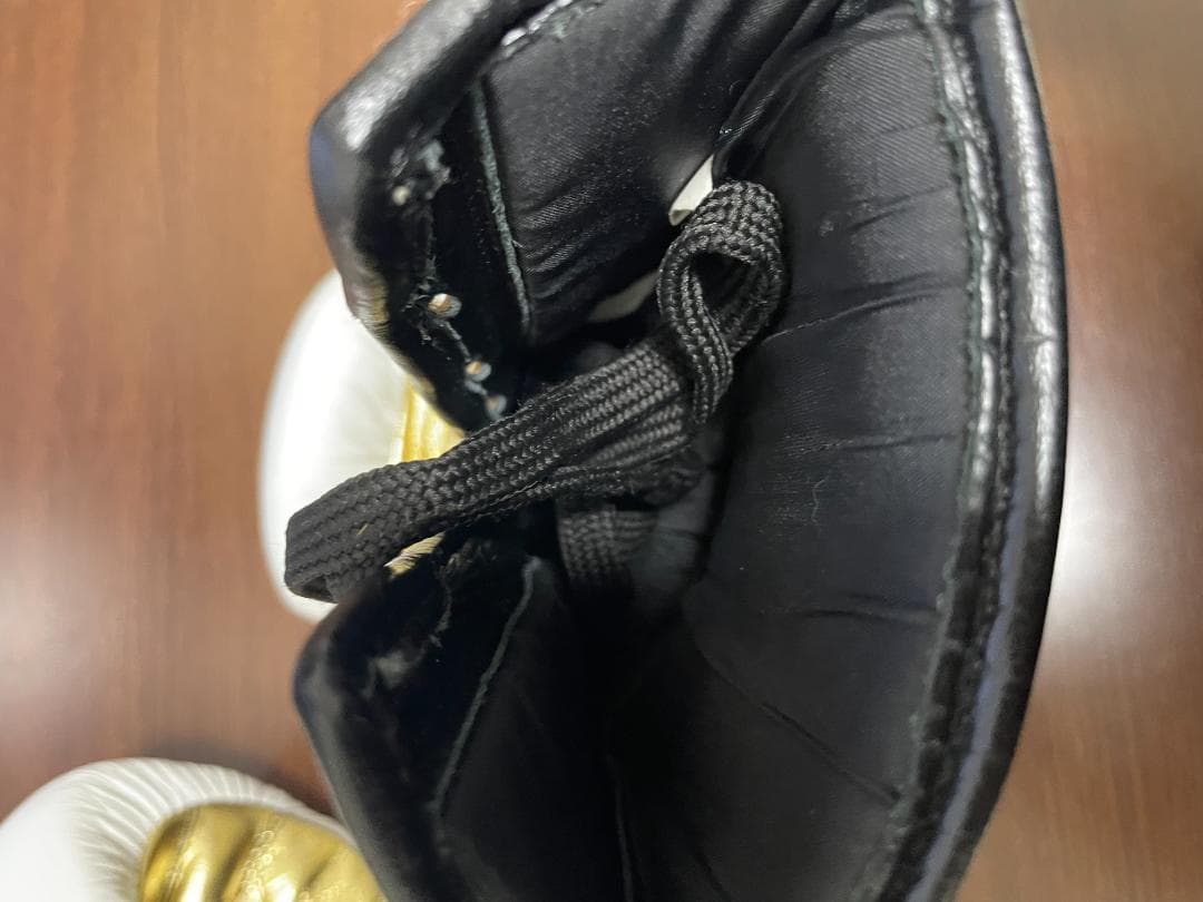 Everlast パワーロック プロファイトグローブ 白/ゴールド 8oz