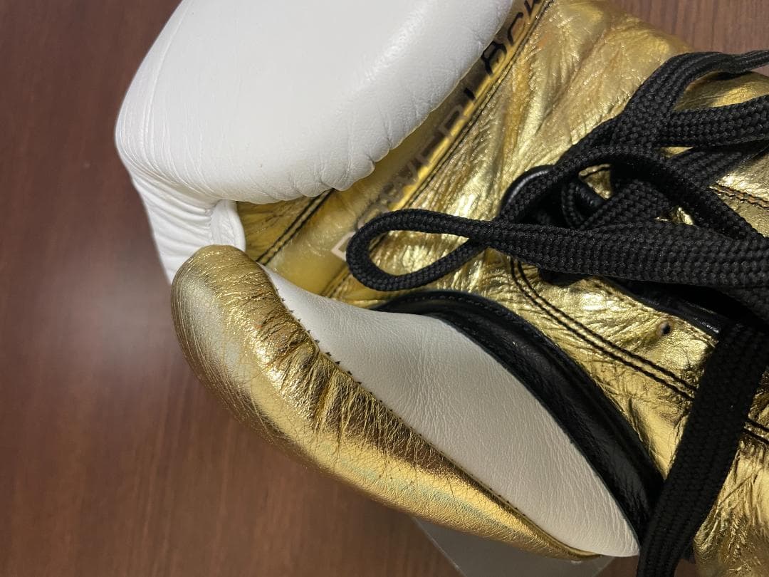 Everlast パワーロック プロファイトグローブ 白/ゴールド 8oz