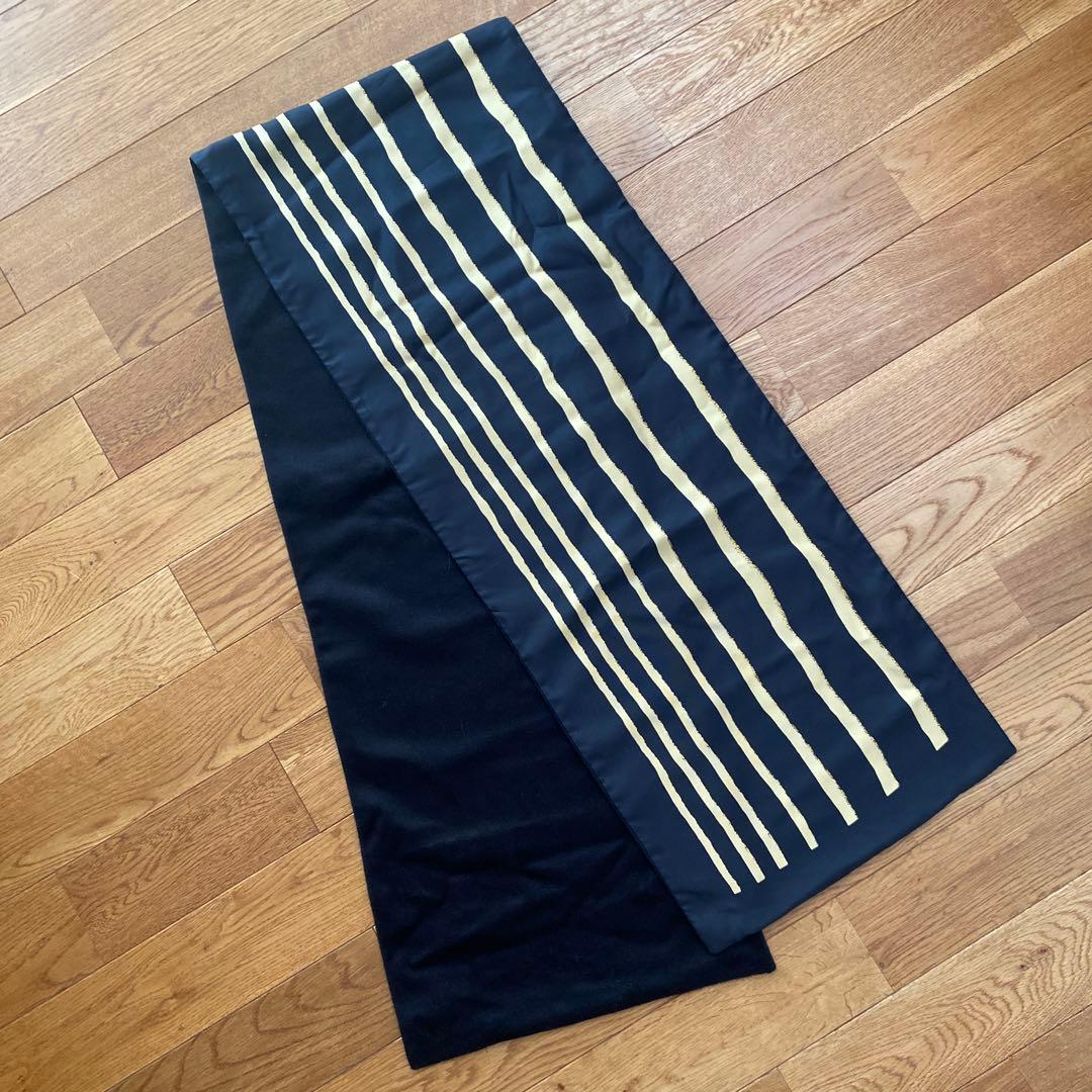 HERMES エルメス マフラー アンゴラ シルク ブラック