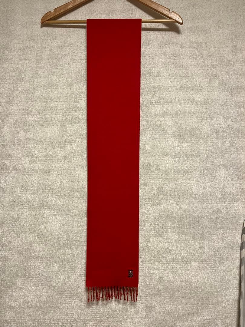 BURBERRY　バーバリー　マフラー　カシミア100％　未使用に近い