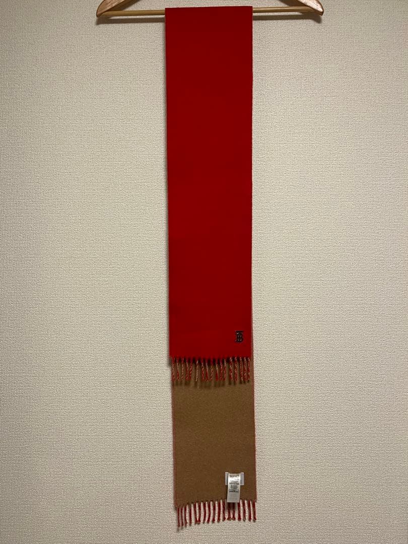 BURBERRY　バーバリー　マフラー　カシミア100％　未使用に近い