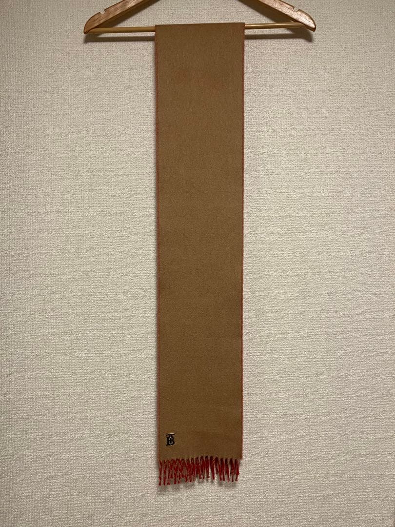 BURBERRY　バーバリー　マフラー　カシミア100％　未使用に近い