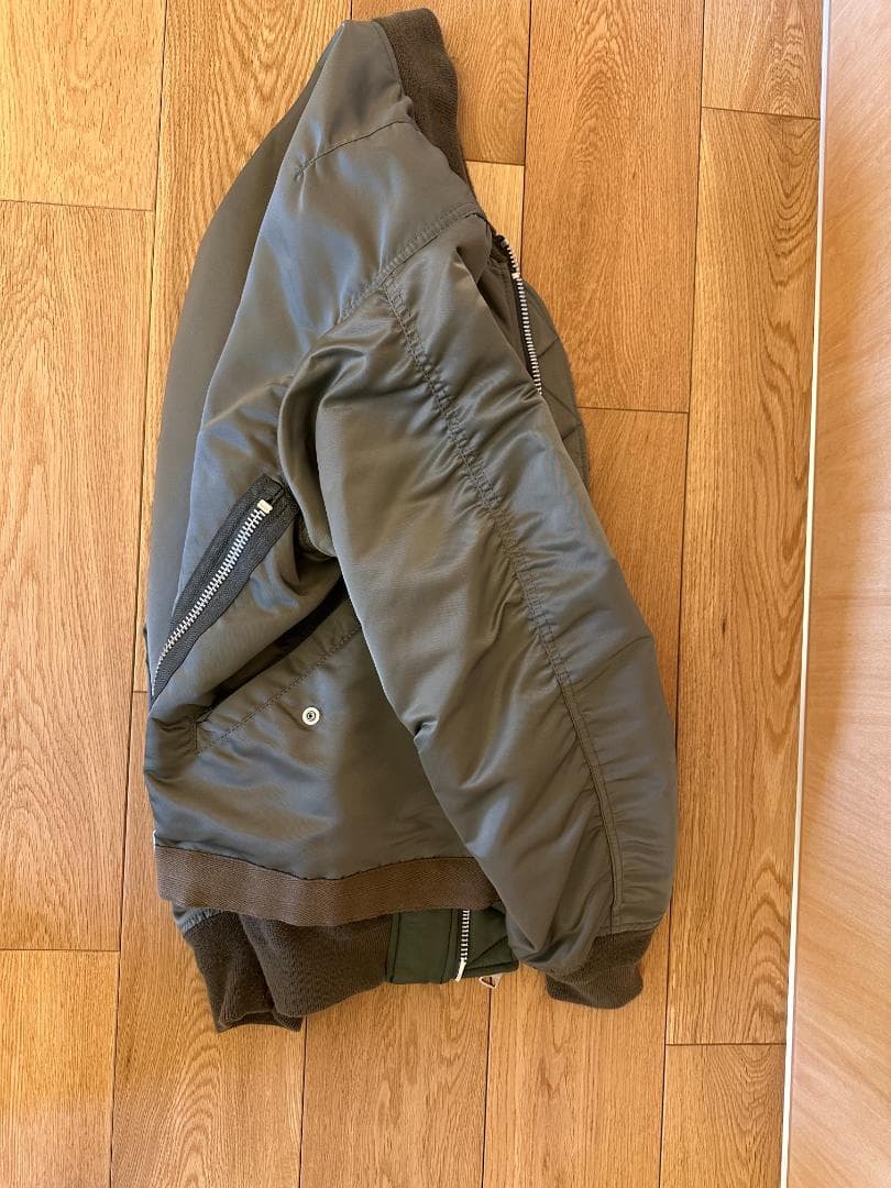 名作Sacai MA-1 FABRIC COMBO Size 1