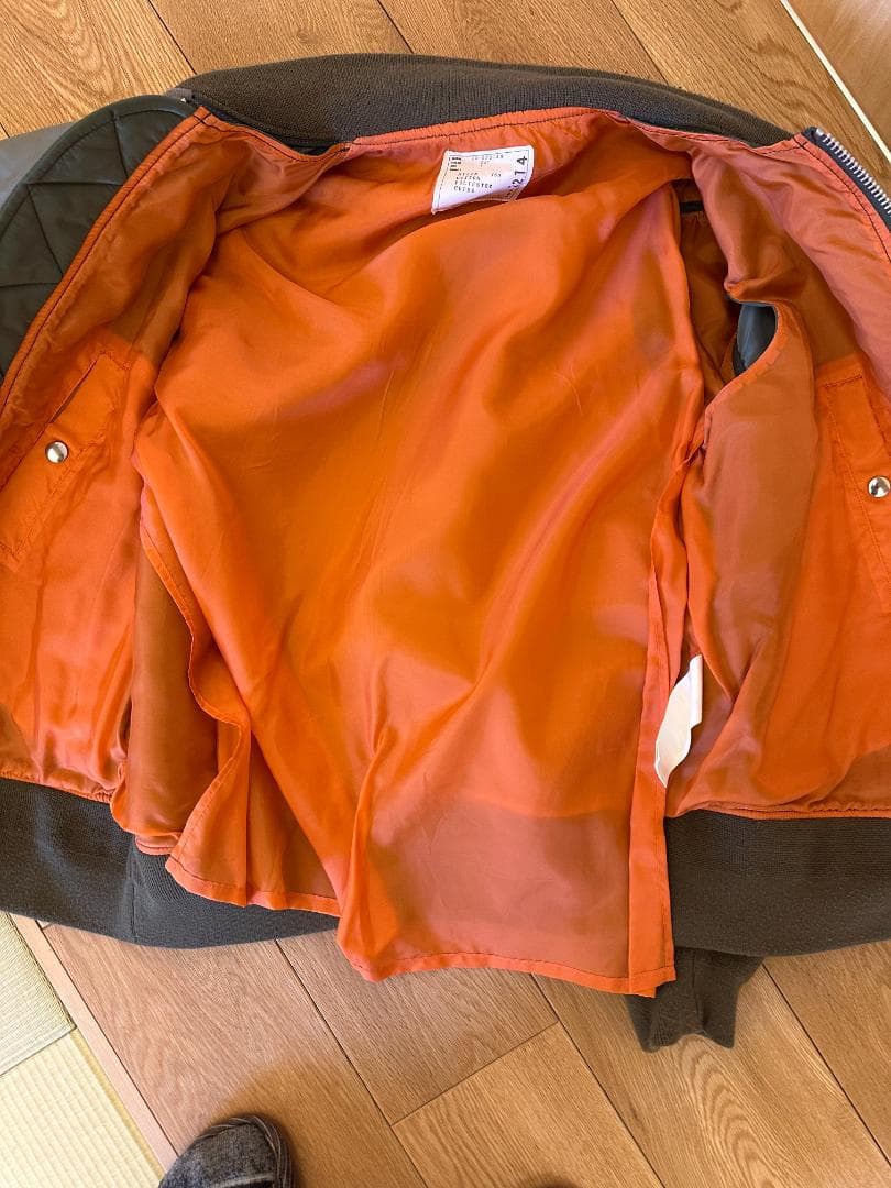 名作Sacai MA-1 FABRIC COMBO Size 1