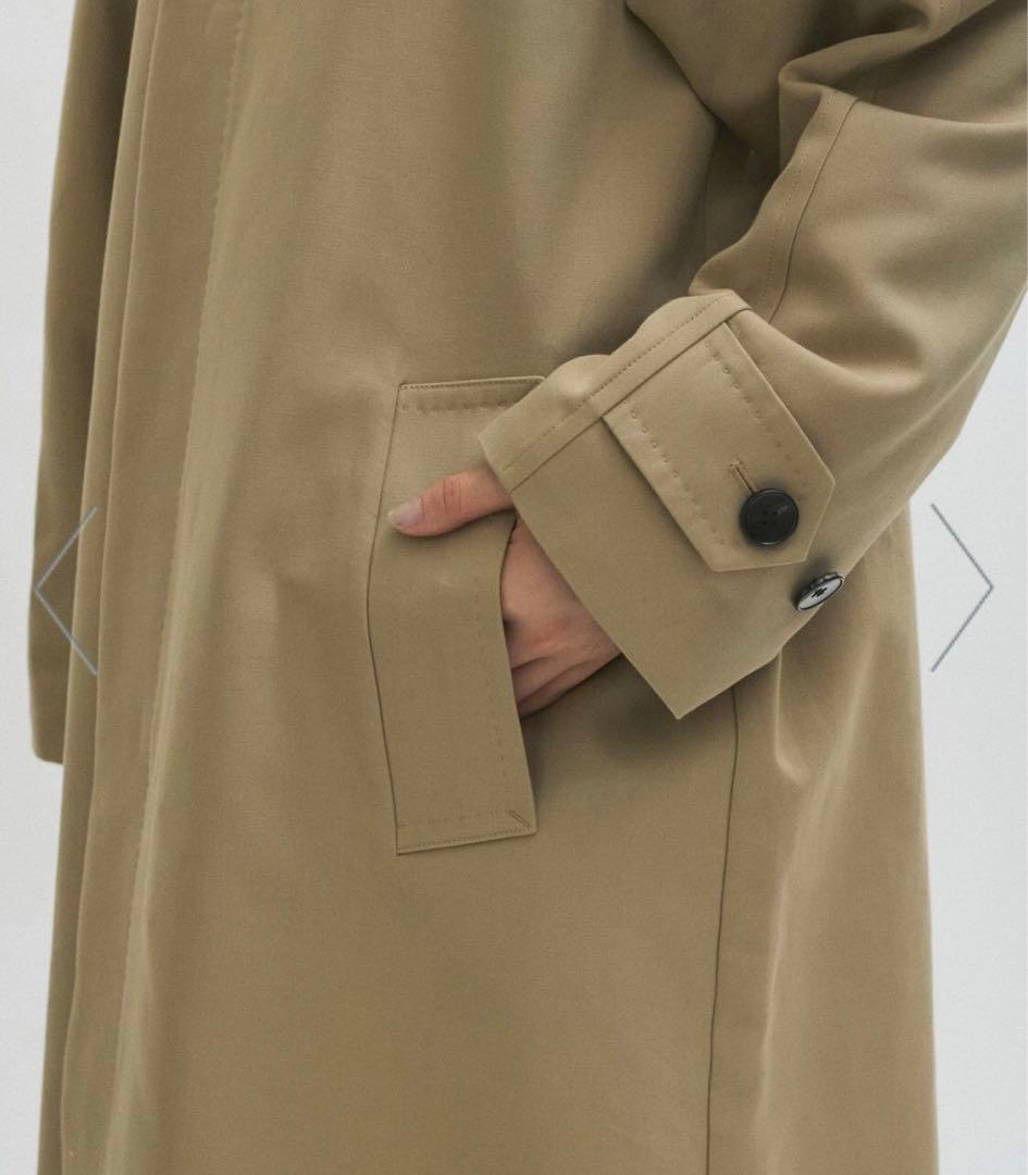 【ADAMETROPE】コットンダブルクロスバルマカーンコート36サイズ