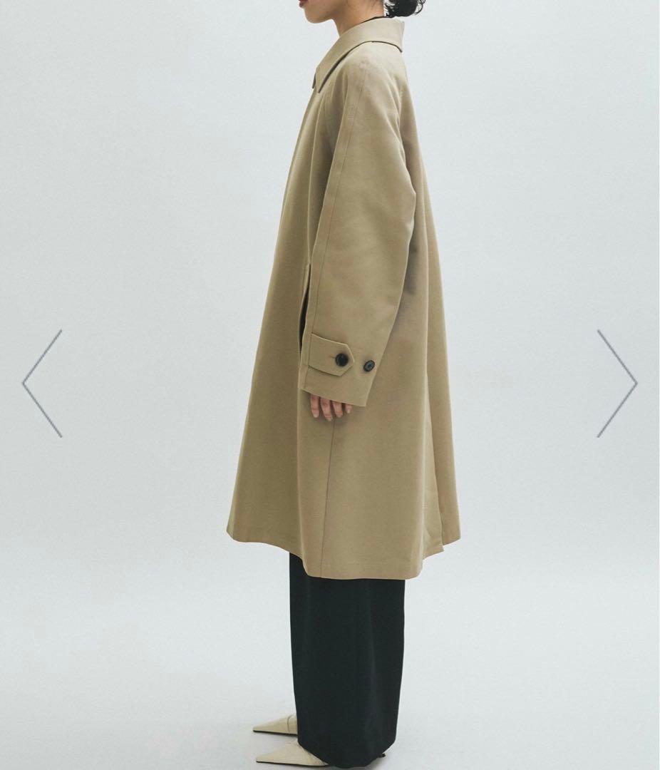 【ADAMETROPE】コットンダブルクロスバルマカーンコート36サイズ