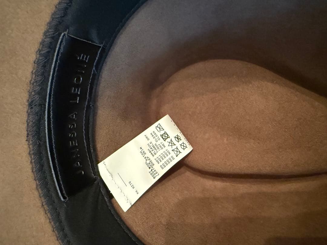 Deuxieme Classe JANESSA LEONE HAT ブラウン