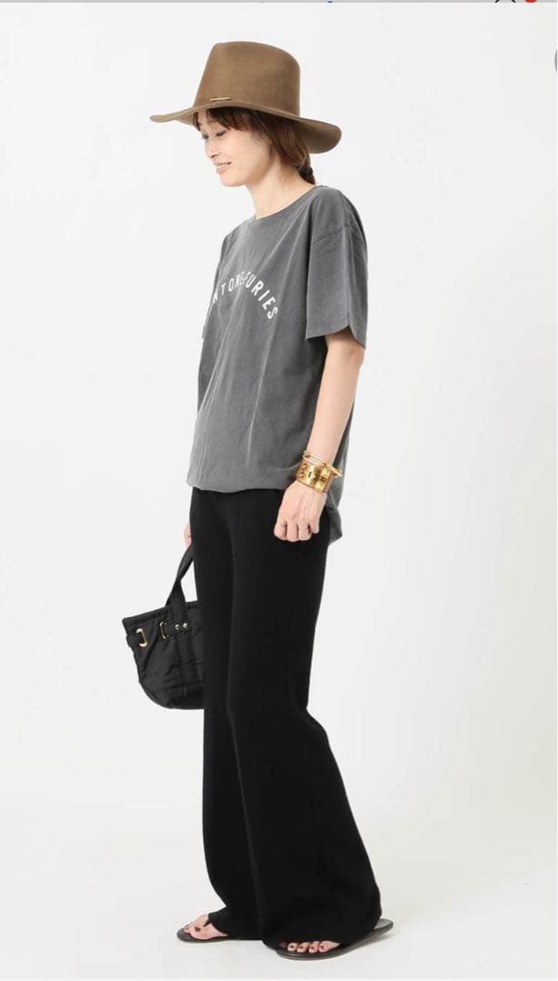 Deuxieme Classe JANESSA LEONE HAT ブラウン