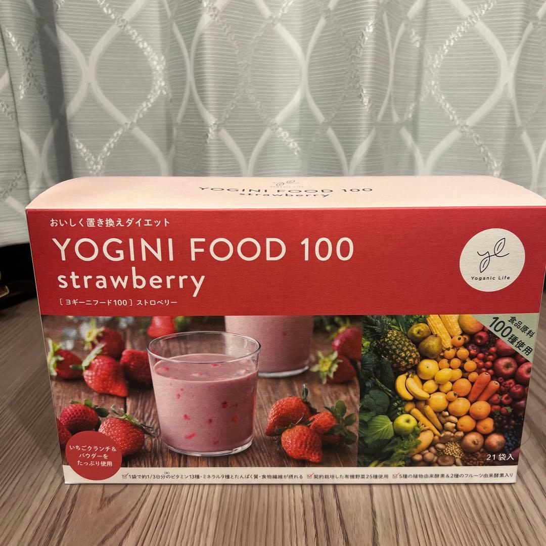 YOGINI FOOD 100 ストロベリー 21袋入り