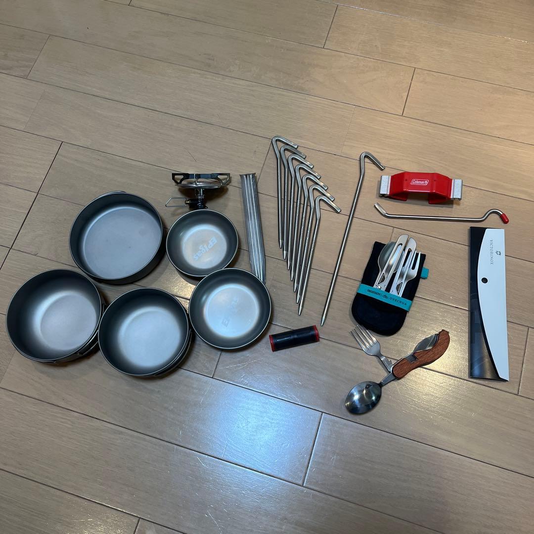 Boundless Voyage チタン食器セットとその他一式