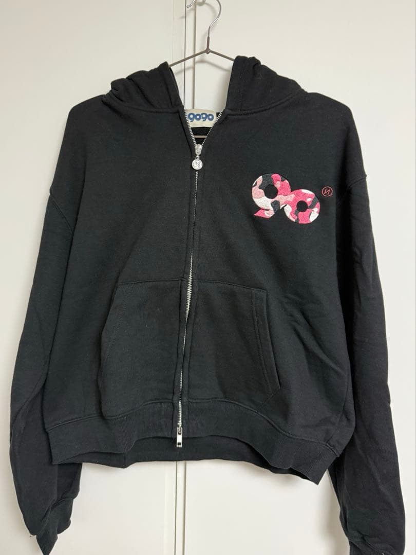 トップス 90 Logo Assort Zip Hoodie