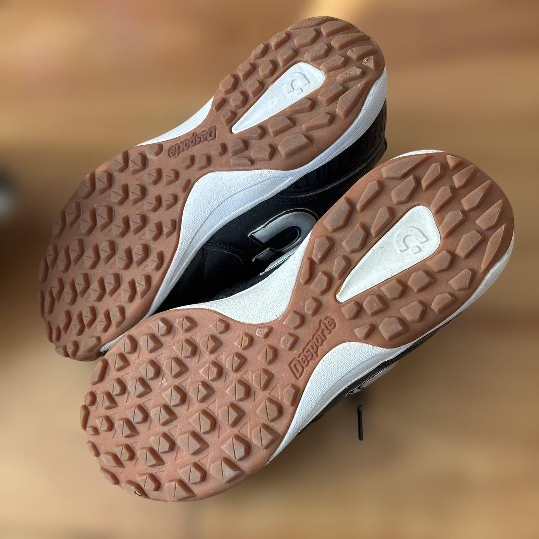 Desporte フットサルシューズ ホワイト ブラック