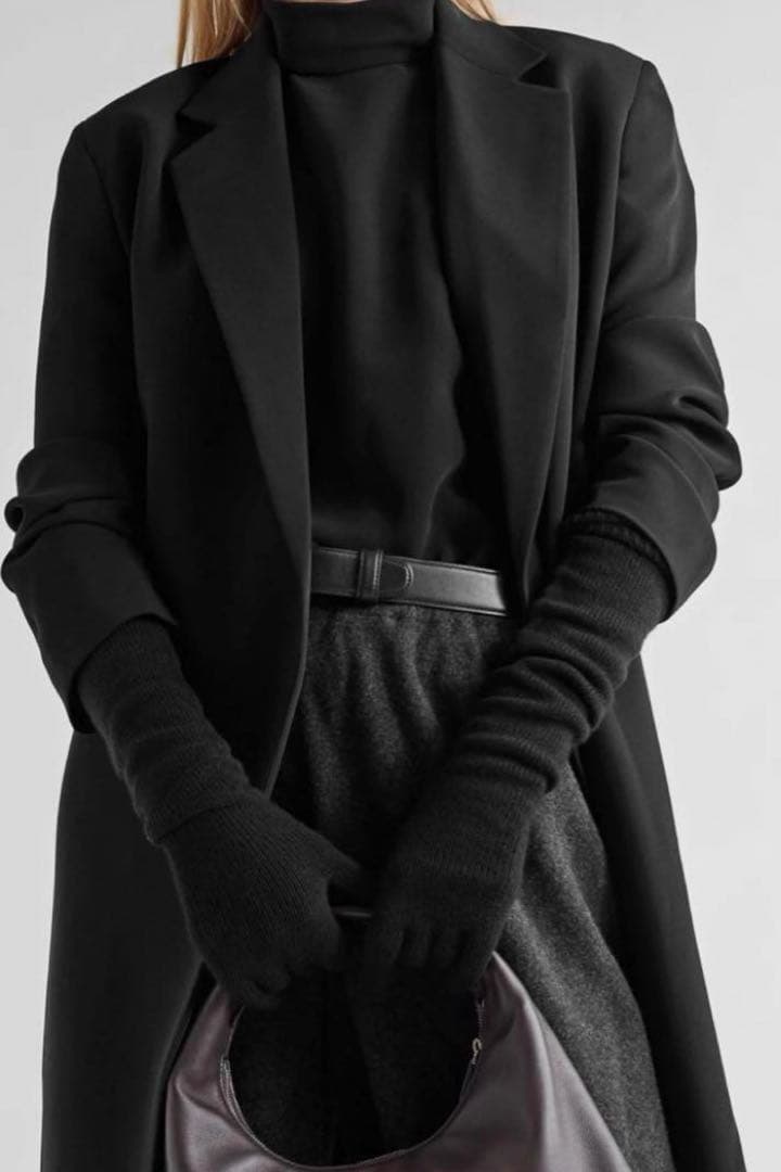 新品THE ROW ザロウDovera cashmere gloves 手袋 紺