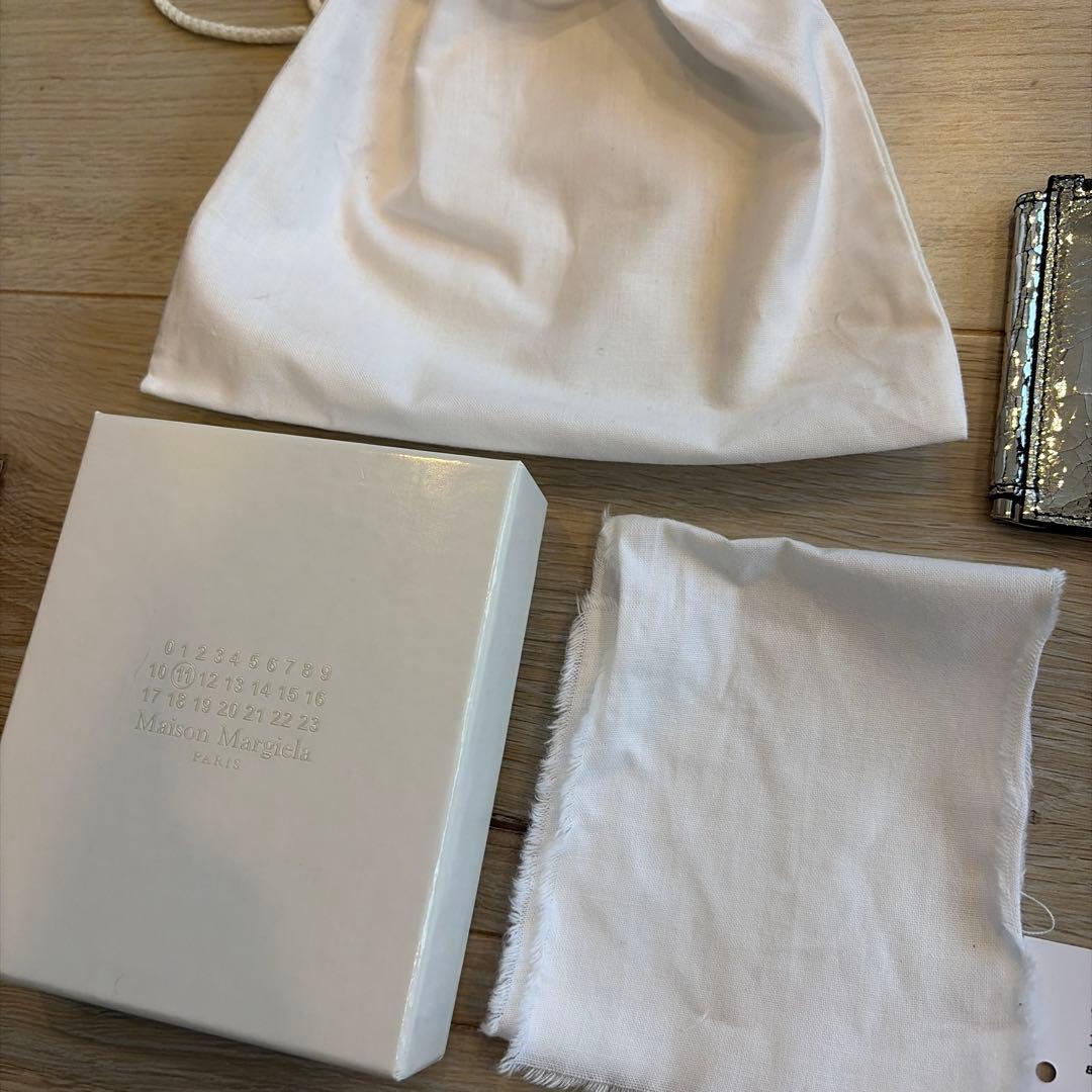 o*x様 Maison Margiela 二つ折り財布 シルバー マネークリップ