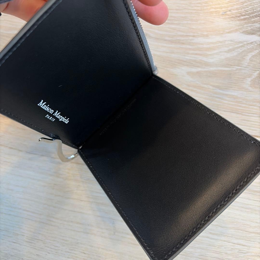 o*x様 Maison Margiela 二つ折り財布 シルバー マネークリップ