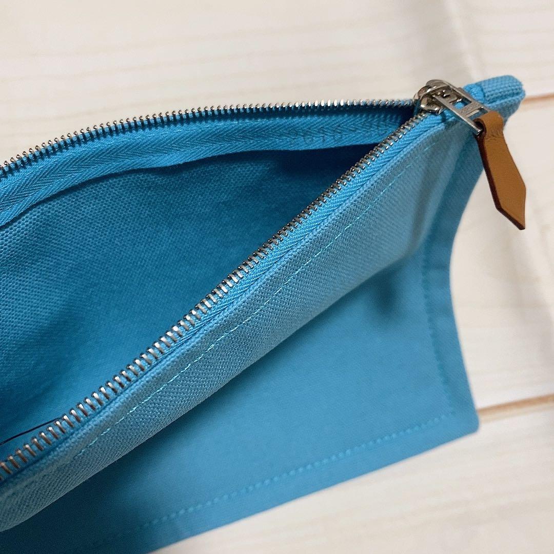 ヒ*チ様 エルメス BAIN ヨッティングポーチ　美品
