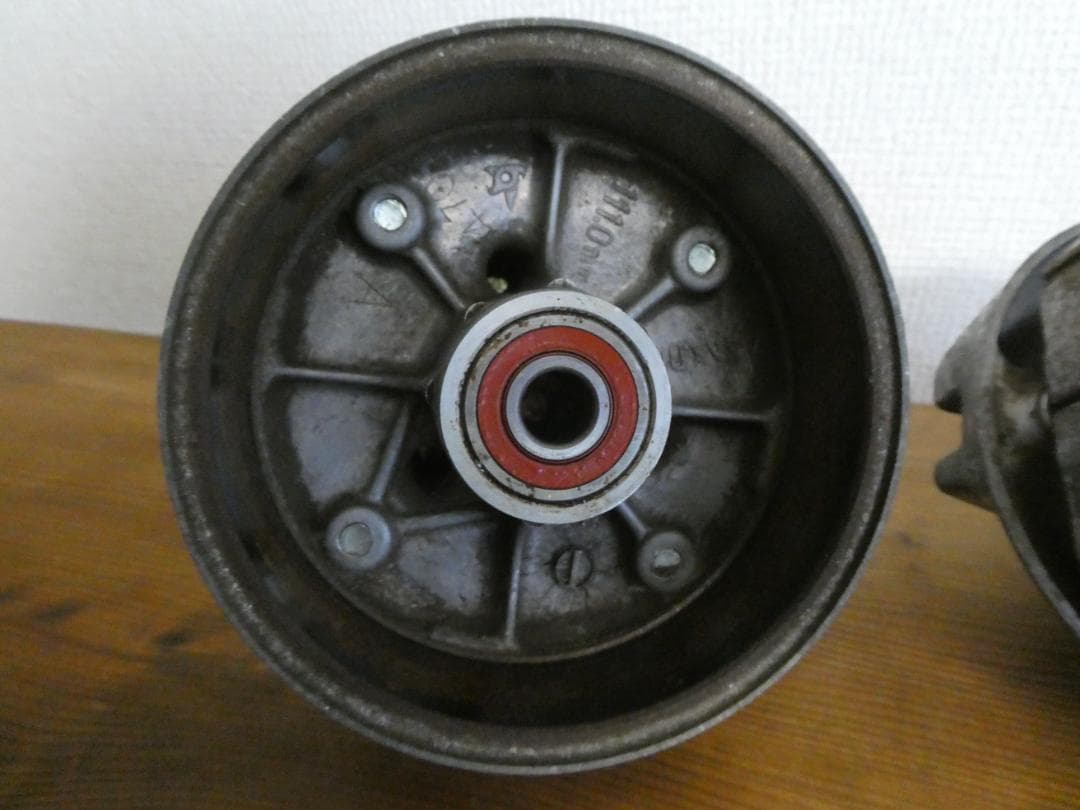 【中古】 モンキー前後ハブ・ドラムブレーキ