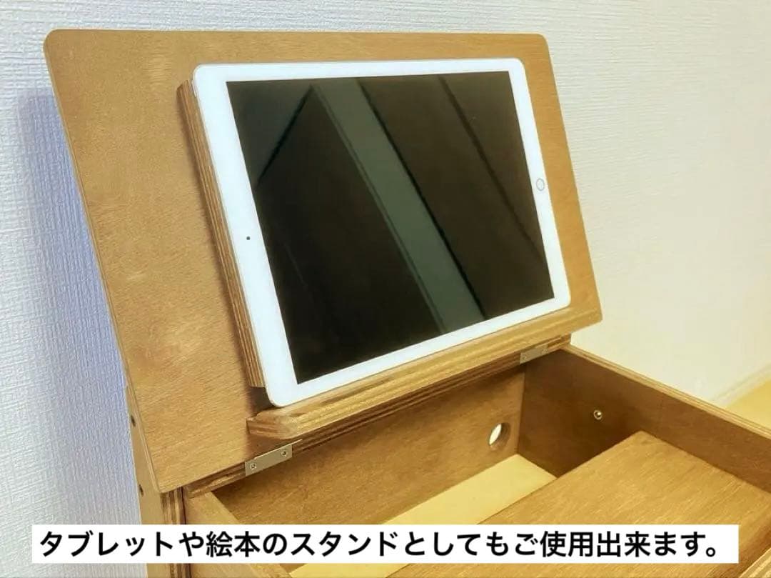 ミニドレッサー　キッズチェア　子供用　おままごと　いす　お祝い　ハンドメイド