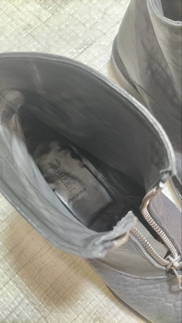 Alexander McQUEEN　レザーブーツ　29cm