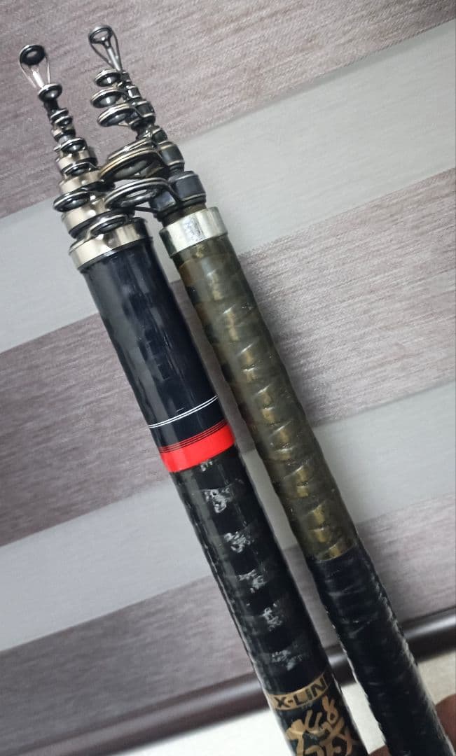 シマノハイパワーX磯6号4.8m&ハイパワーXかかり3号4.5mまとめて２本