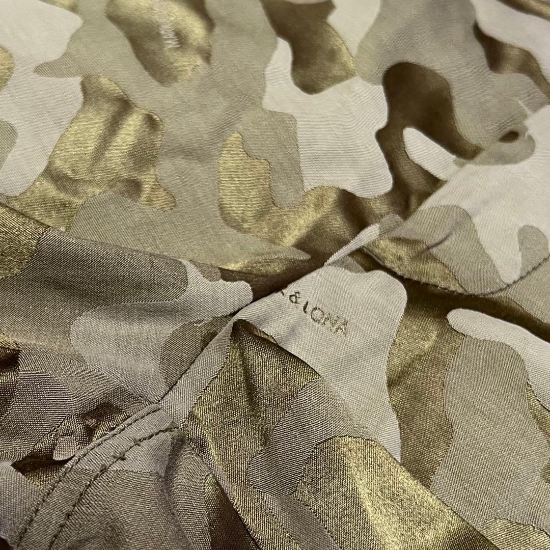 MARK&LONA ショートパンツ XL メンズ カモフラ 総柄 ゴルフ ロナ