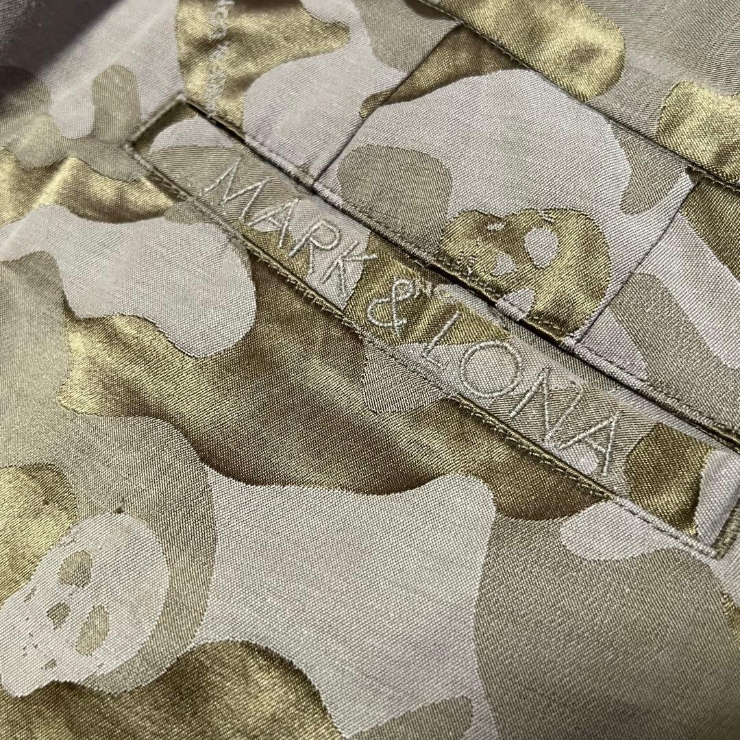 MARK&LONA ショートパンツ XL メンズ カモフラ 総柄 ゴルフ ロナ