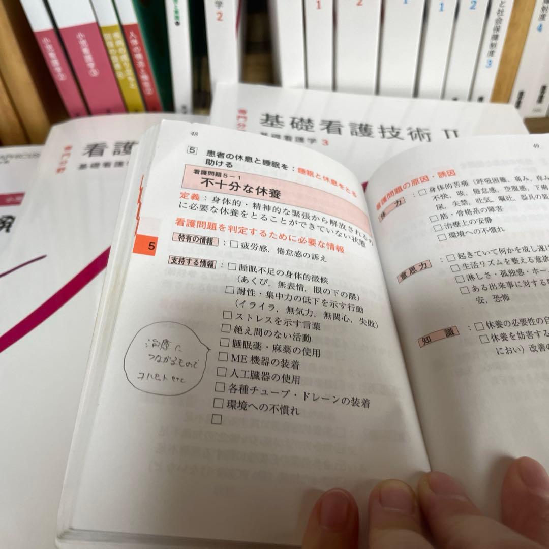 看護学生　教科書　2023年度（令和5年度）購入
