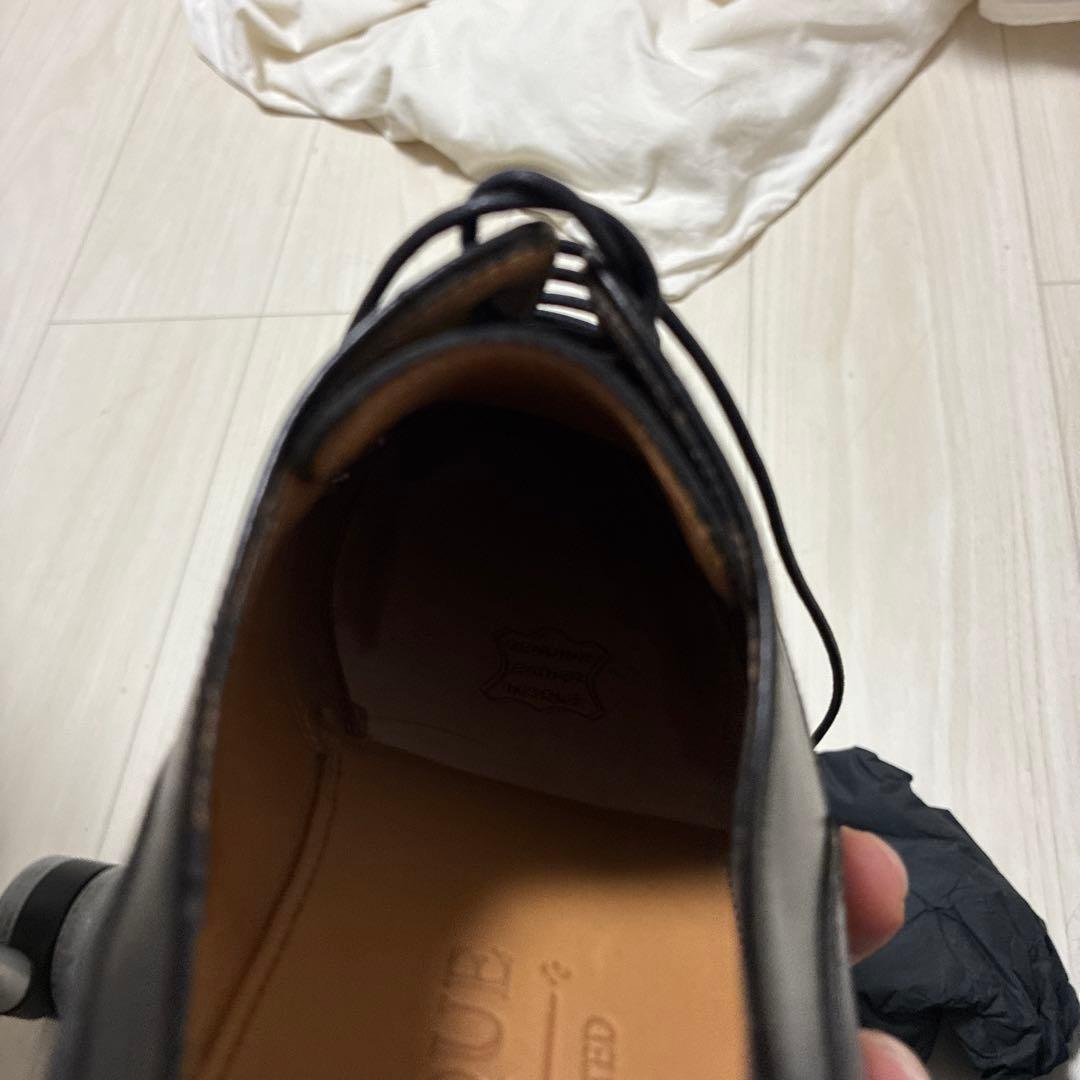 【新品未使用】GENTIQUE TRAVIS Uチップ　US7.0 ブラック