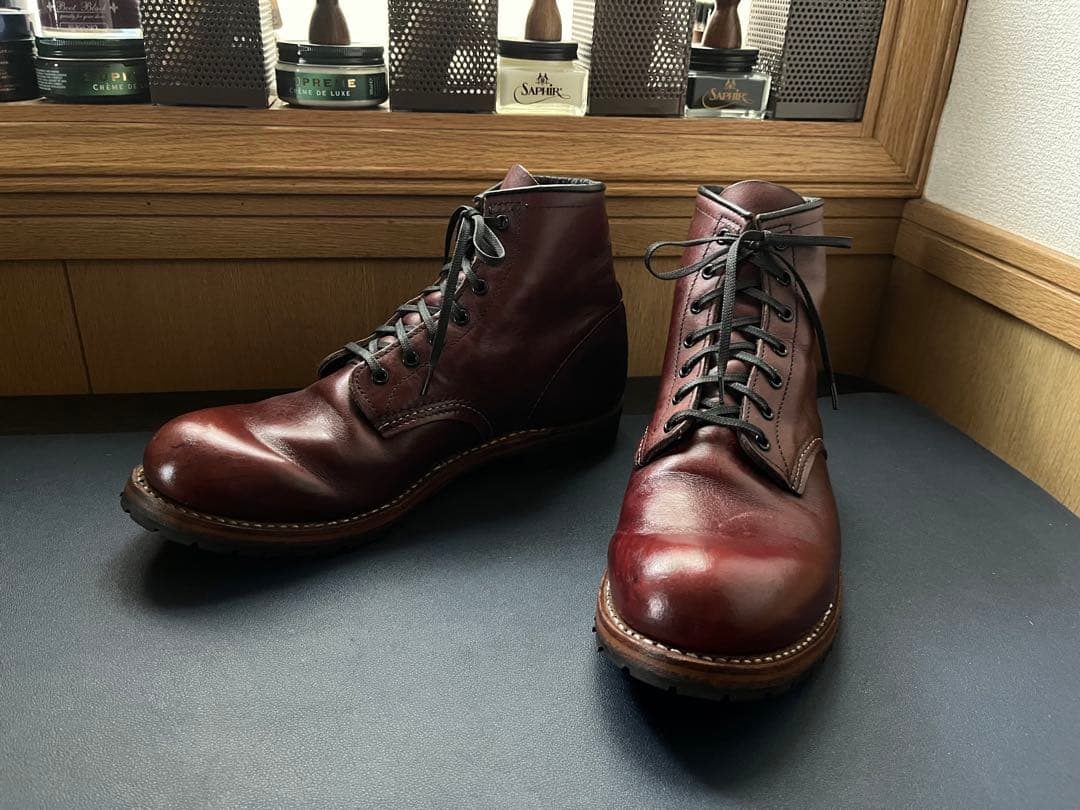 【丸洗い/ソール交換済】 REDWING 9011 BECKMAN US9.5
