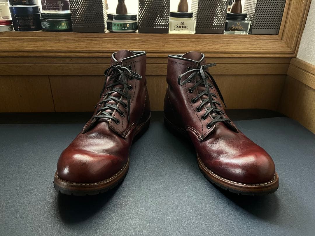 【丸洗い/ソール交換済】 REDWING 9011 BECKMAN US9.5