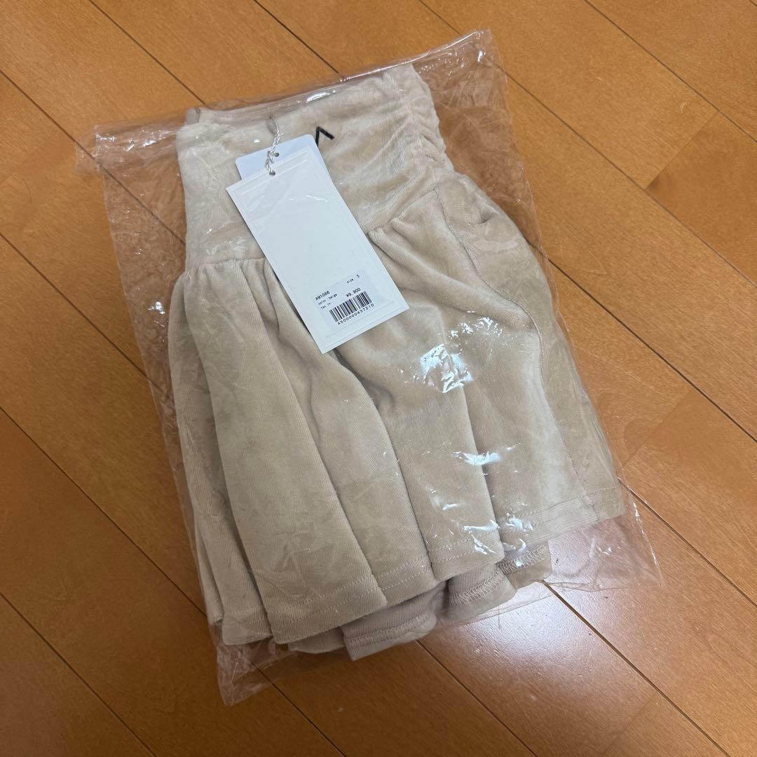 Silky velor mini skirt｜being｜Sサイズ