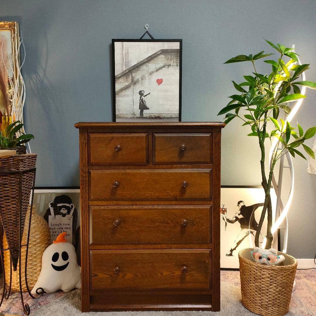 【希少・廃番】三越家具 Brugge チェスト 日本製 高級クラシック家具