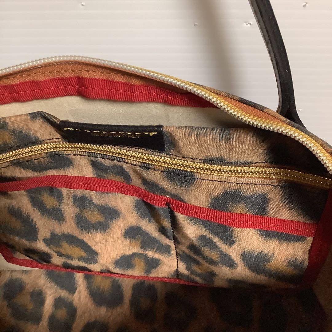 ロベルタピエリ　ヒョウ柄　　2wayトートバッグ「マリン 」