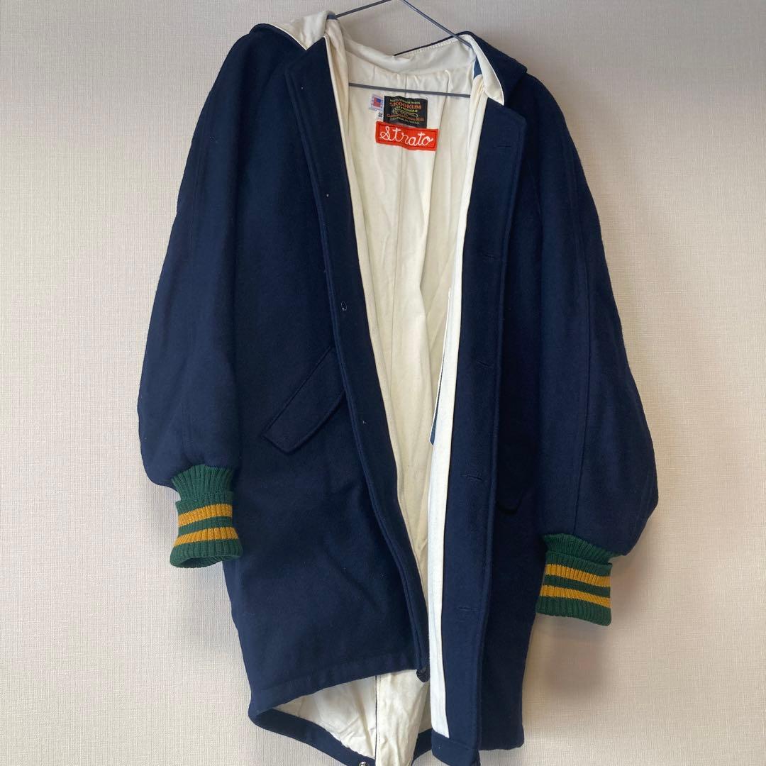 画像増やしてますSKOOKUM ×stratoスタジャン ネイビー 38