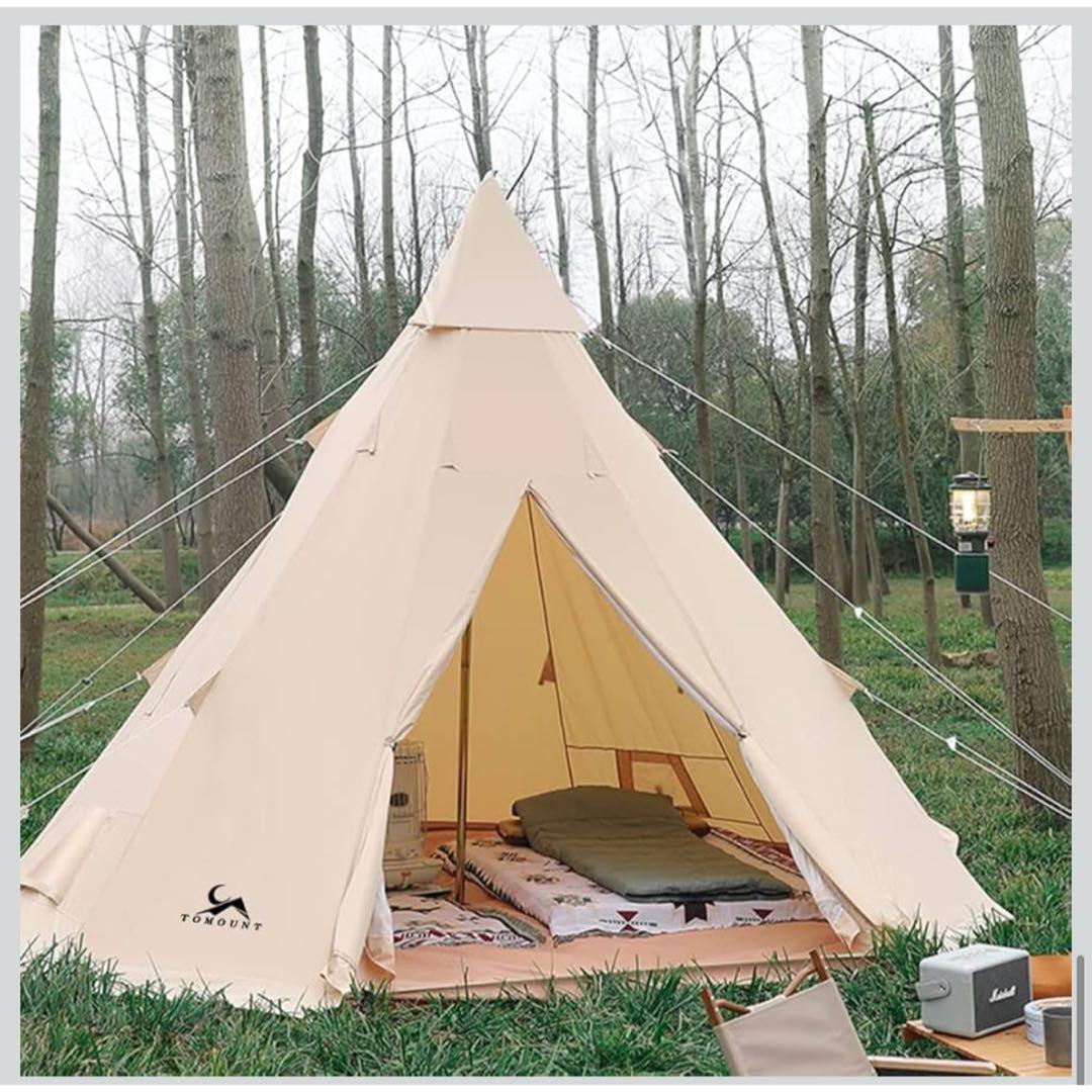 最安　TOMOUNT ワンポールテント TC 3M ポリコットン