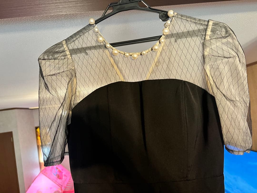 lagunamoon ladyパールネックパンツドレス