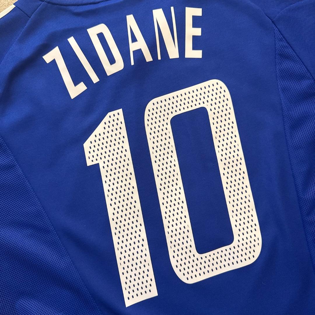 【ほぼ新品】ジダン 2002年 フランス代表 ワールドカップ ユニフォーム