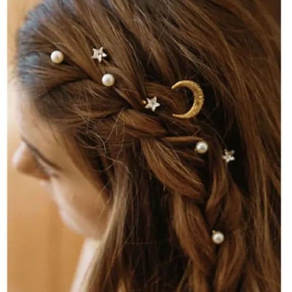 jennifer behr ボビーピン 真鍮　パール　真珠　ブライダル