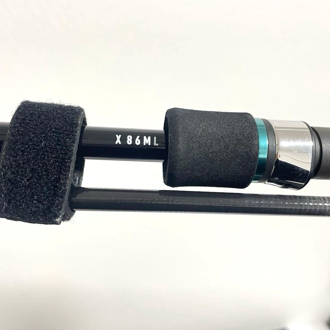 Daiwa エメラルダス X86ML / シマノ LUREMATIC S86ML